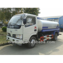 5000Litres Dongfeng Mini Camion Pompe à eau, camion citerne à eau de 5000 gallons